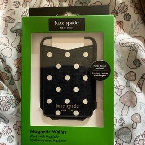 Kate Spade Black and White Polka Dot Phone Case